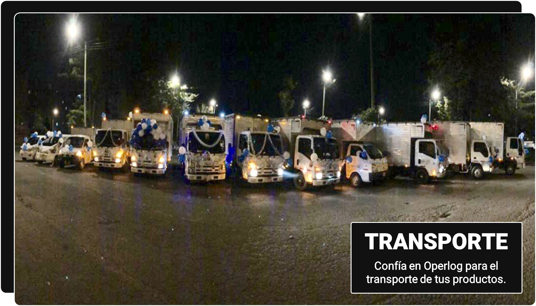 Confía en Operlog para el transporte de tus productos.